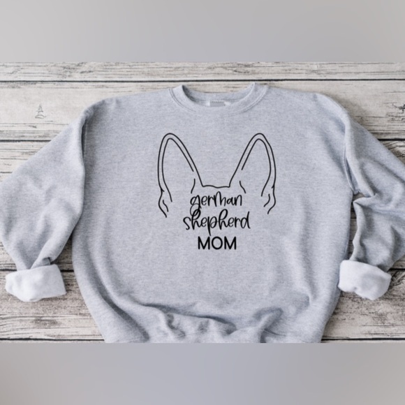 Gildan Tops - German Shepherd Mom Crewneck